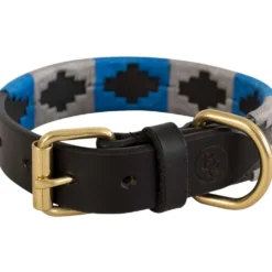 BR Hondenhalsband Blauw/Grijs