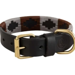 BR Hondenhalsband Bruin/Grijs