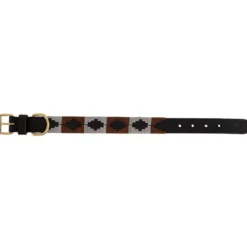 BR Hondenhalsband Bruin/Grijs