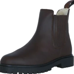 BR Jodhpurs Alaska II Nubuck met Rubber Zool Winter Bruin