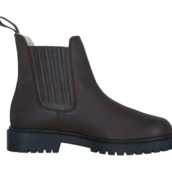 BR Jodhpurs Alaska II Nubuck met Rubber Zool Winter Bruin