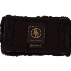 BR Kinkettingbeschemer Schapenvacht 8cm Zwart/Zwart