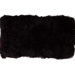 BR Kinkettingbeschemer Schapenvacht 8cm Zwart/Zwart