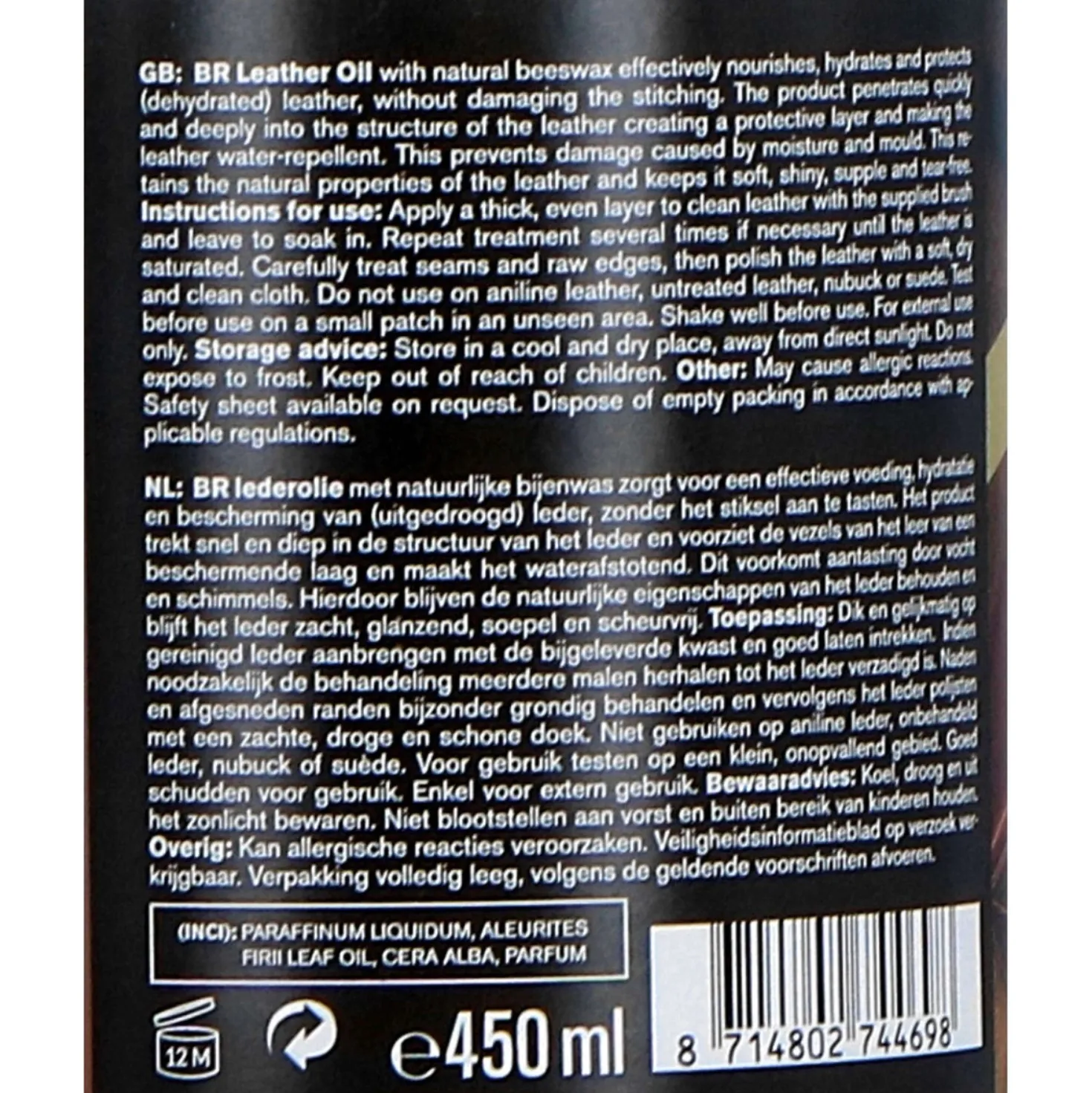 BR Leather Oil