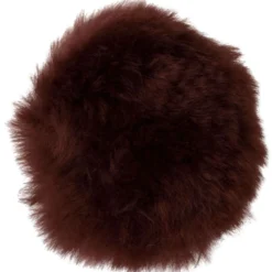 BR Neusbeschermer Schapenvacht Mex met Klittenband Bruin