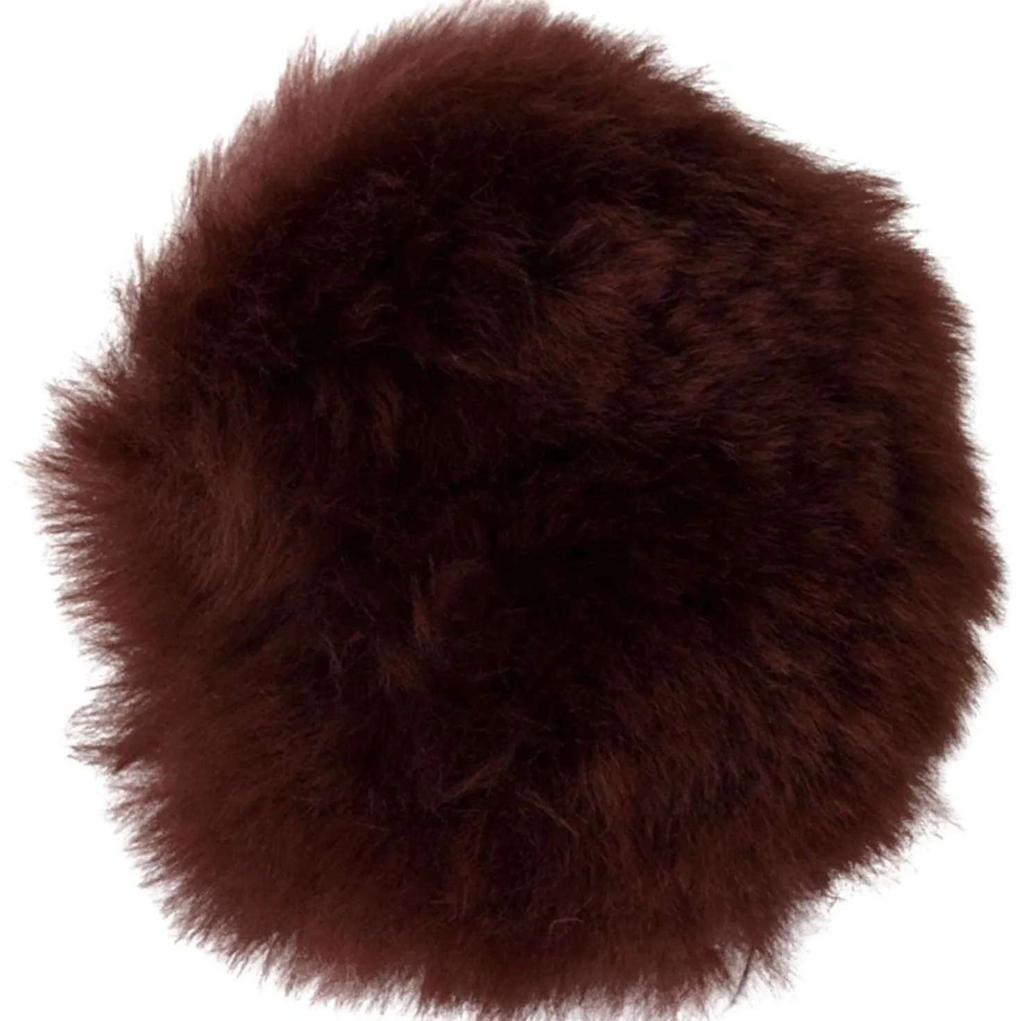 BR Neusbeschermer Schapenvacht Mex met Klittenband Bruin