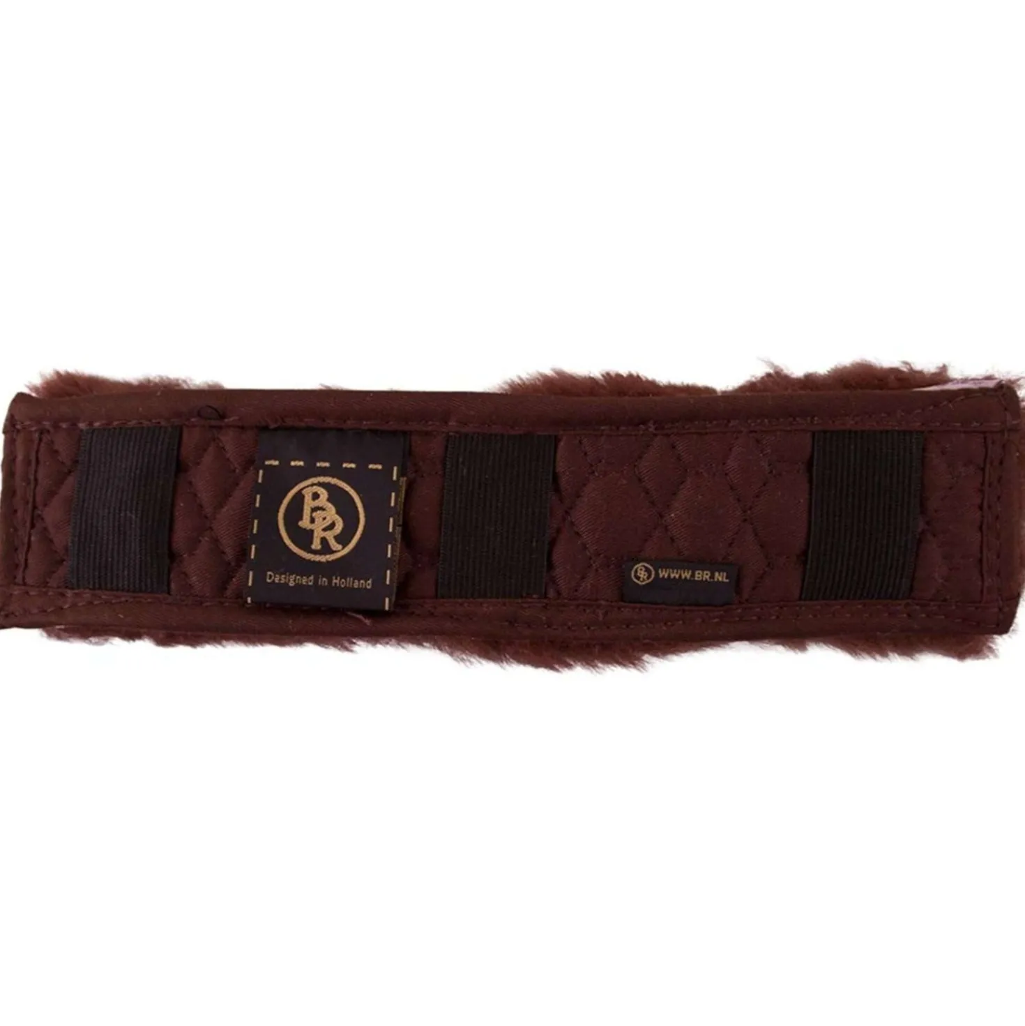 BR Neusriembeschermer Schapenvacht 28cm Bruin
