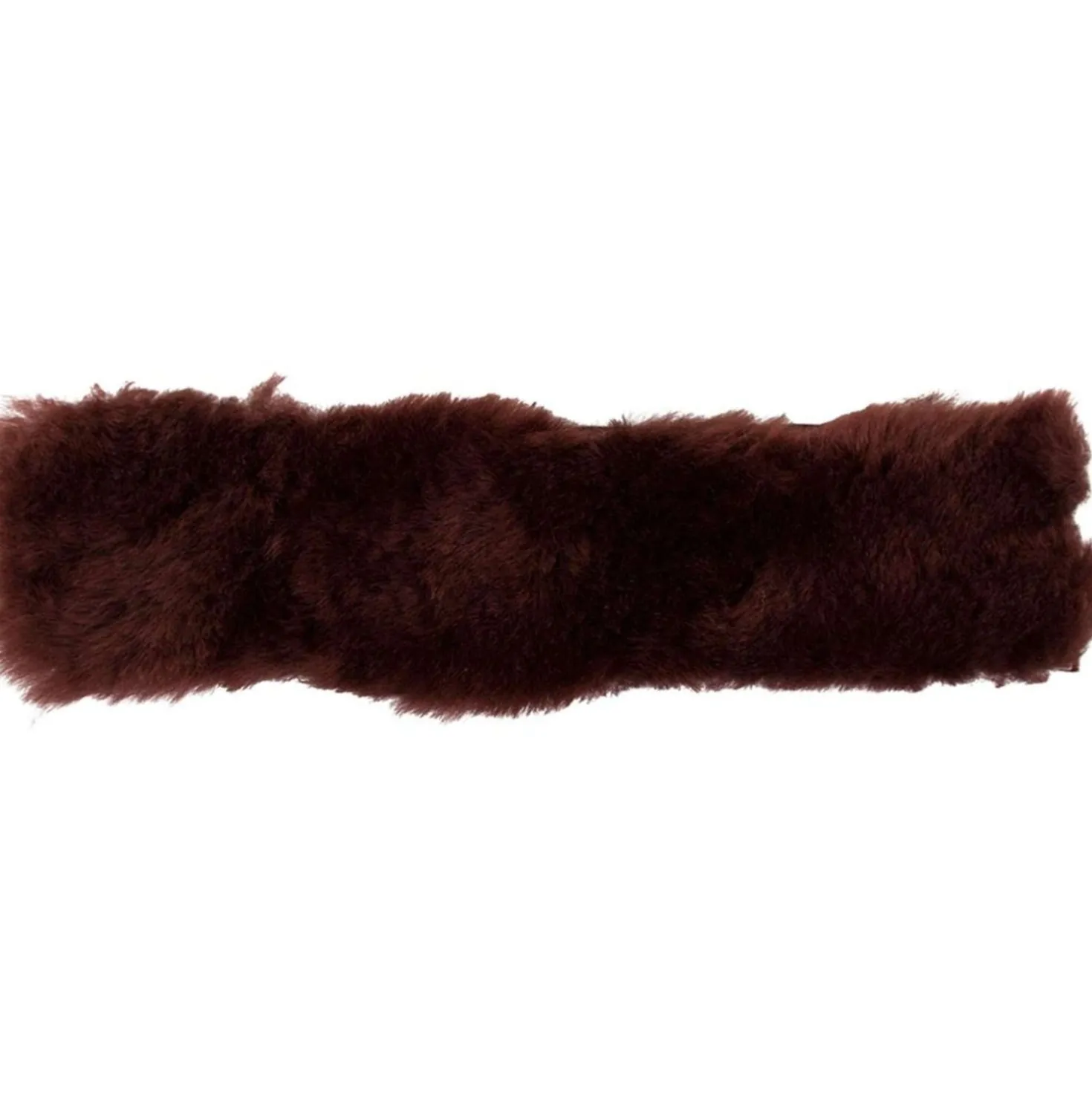 BR Neusriembeschermer Schapenvacht 28cm Bruin