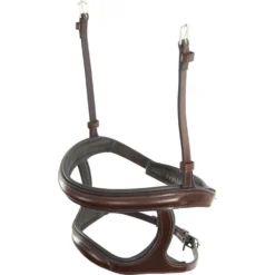 BR Neusriem dubbel gecombineerd Oak/Zilver