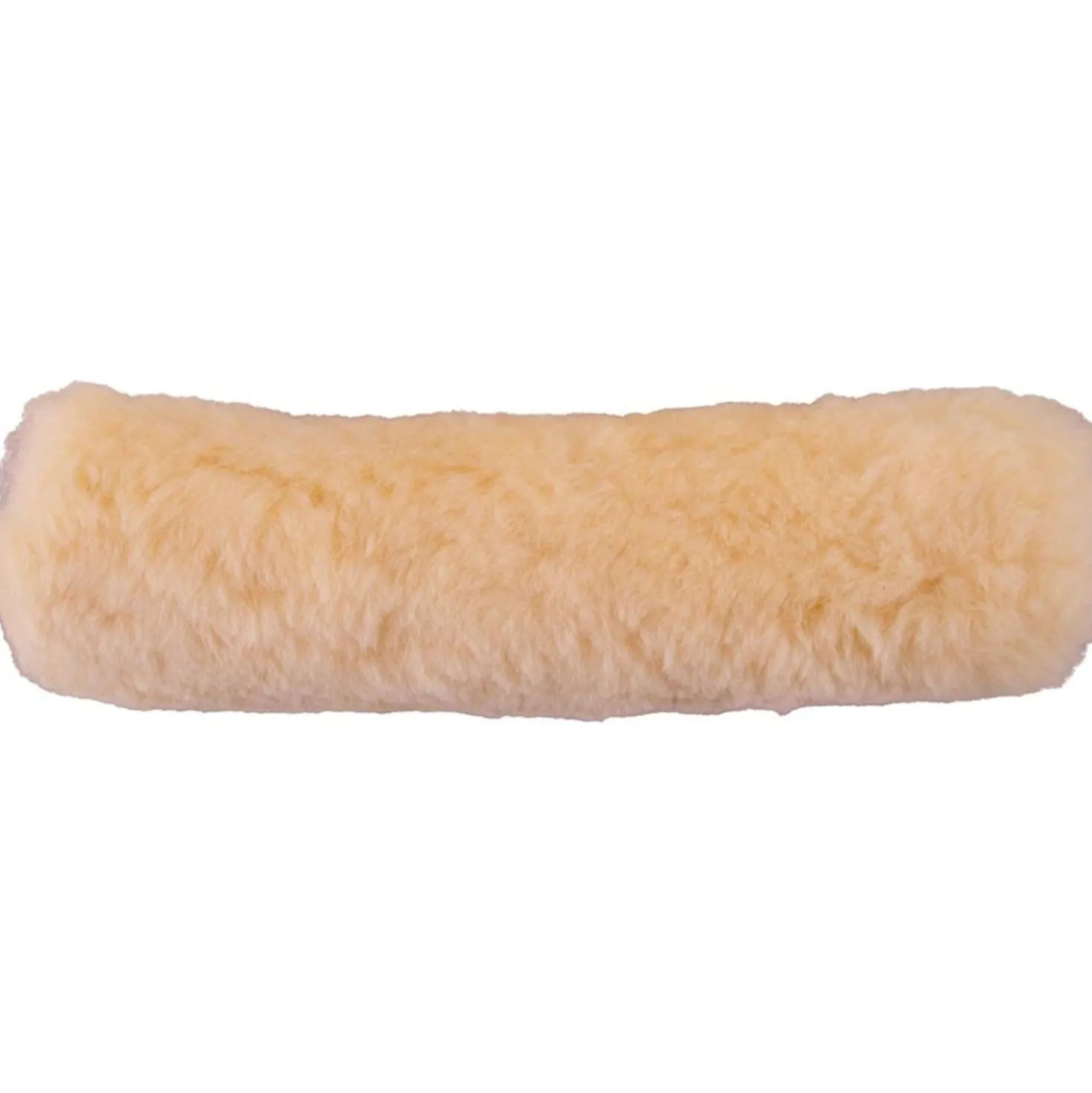 BR Neusriemhoes Schapenvacht met Klittenband 28cm Naturel
