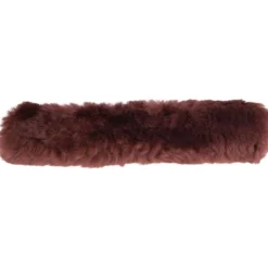 BR Neusriemhoes Schapenvacht met Klittenband 28cm Bruin