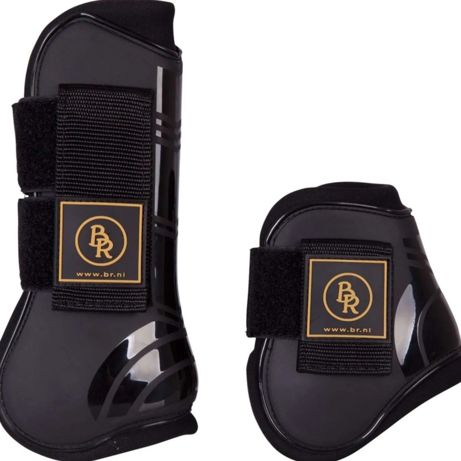 BR Pees- & Kogelbeschermers Set Pro Tech Neopreen Zwart