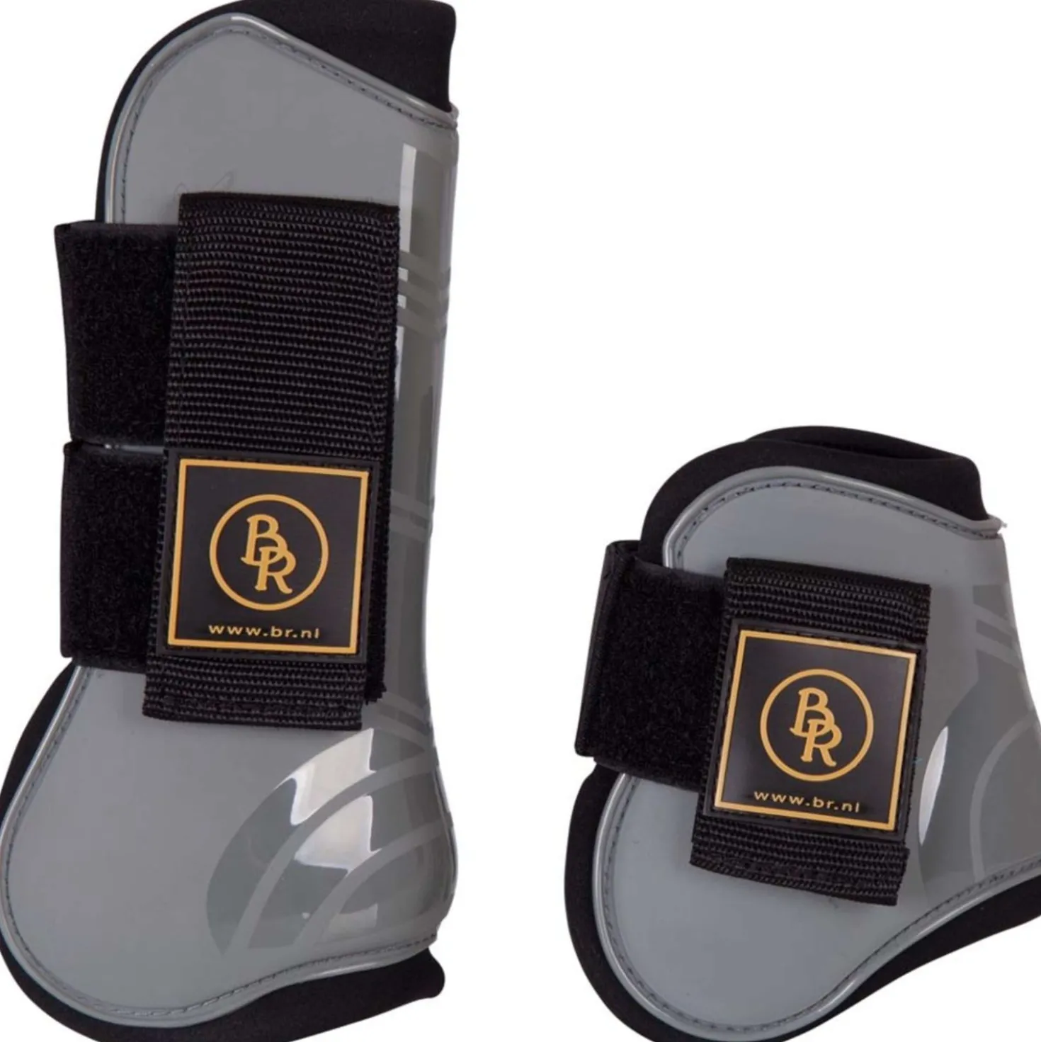 BR Pees- & Kogelbeschermers Set Pro Tech Neopreen Grijs