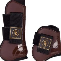 BR Pees- & Strijklappen Set Pro Tech Pu Neopreen Bruin