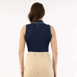 BR Polo Shirt Kiki Mouwloos Pageant Blue