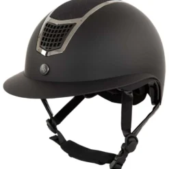BR Rijhelm Lambda Plus Glitter Zwart/Gunmetal
