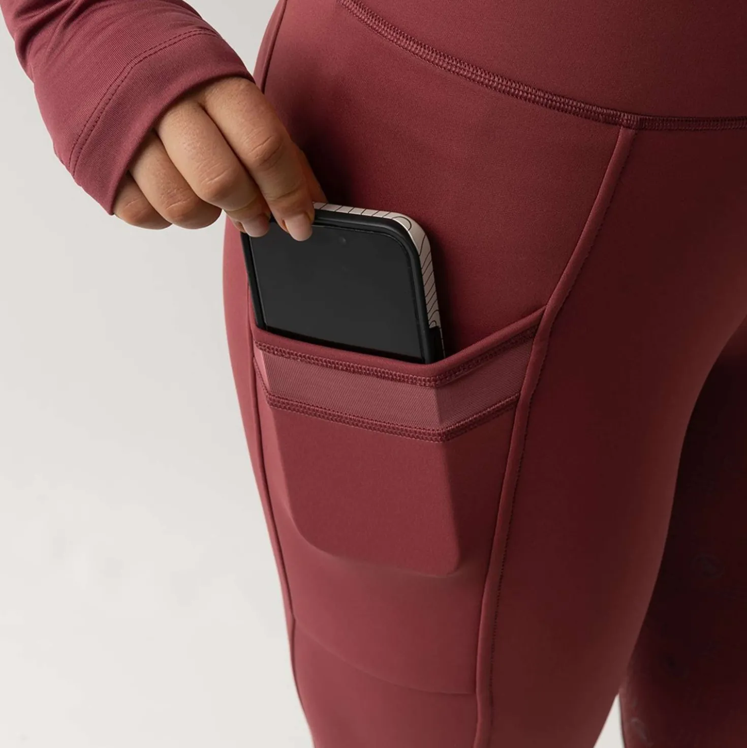 BR Rijlegging Lelie Full Grip Dames Maroon