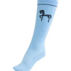 BR Rijsokken Mini Horse Little Blue
