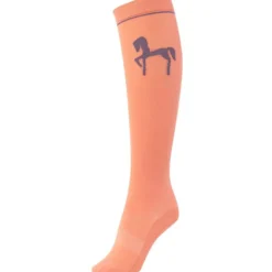 BR Rijsokken Mini Horse Peach Blossom