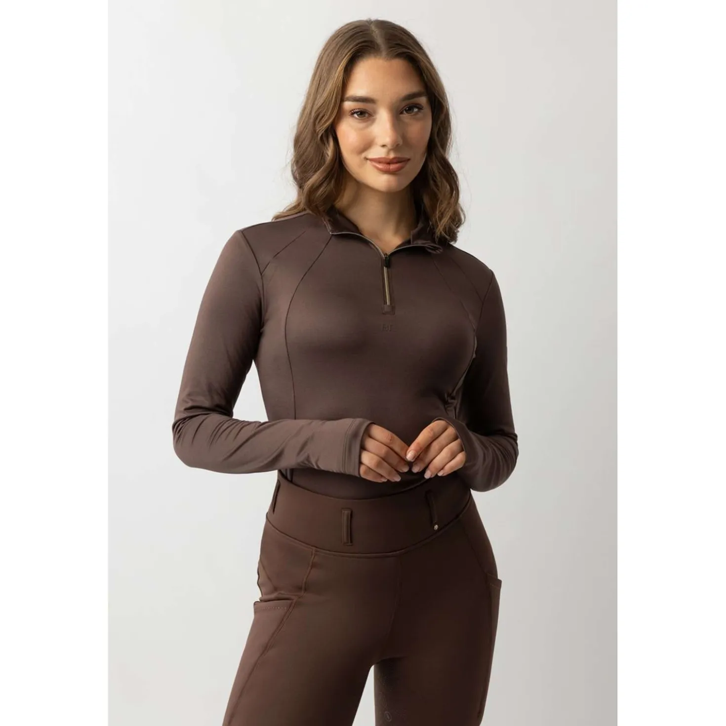 BR Shirt Lieke Dames Choco Martini