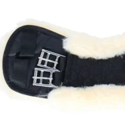 BR Singel Eclipse Rond met Sheepskin Zwart