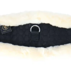 BR Singel Eclipse Rond met Sheepskin Zwart