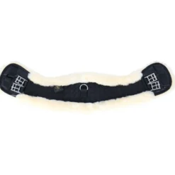 BR Singel Eclipse Rond met Sheepskin Zwart
