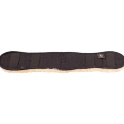 BR Singelhoes Dressuur Sheepskin Voorgevormd Zwart/Naturel