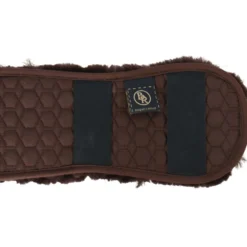 BR Singelhoes Dressuur Sheepskin Voorgevormd Bruin