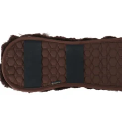 BR Singelhoes Dressuur Sheepskin Voorgevormd Bruin