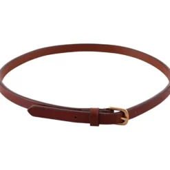 BR Sperriem met Ronde Gesp Tobacco/Koper