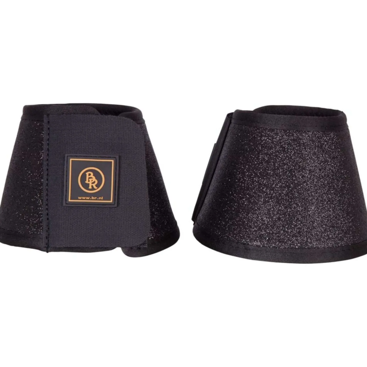 BR Springschoen Glitter Zwart