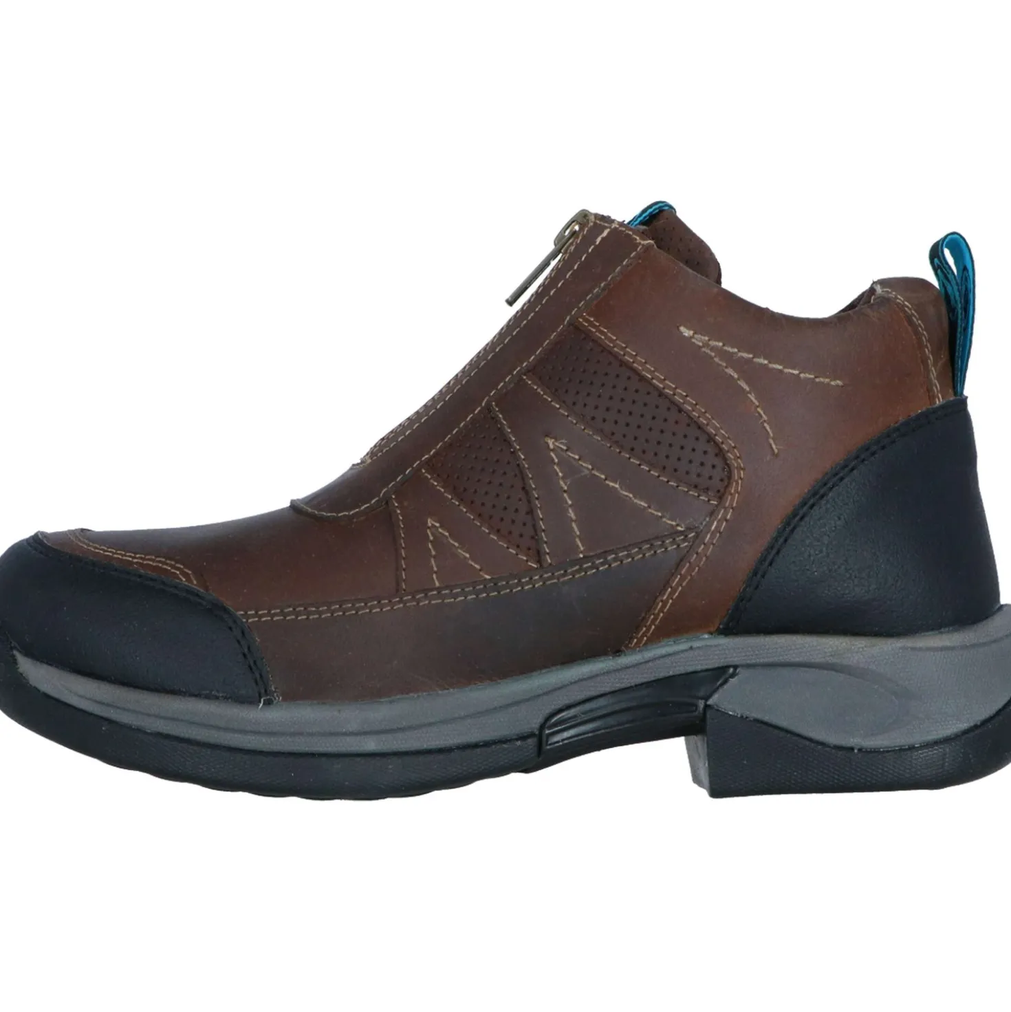 BR Stalschoenen Cavan-Zip Bruin