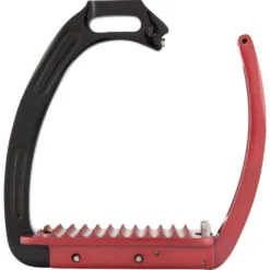 BR Stijgbeugels Lavarone Zwart/Rood