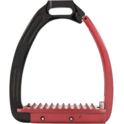 BR Stijgbeugels Lavarone Zwart/Rood