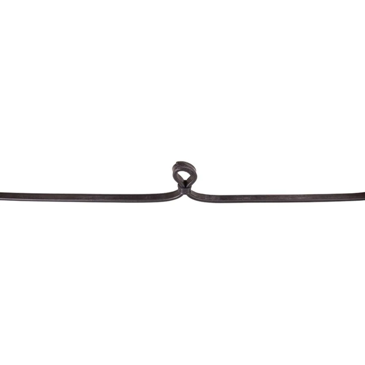 BR Teugel Dressuur Leer Dicht 13mm Blind Zwart