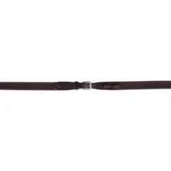 BR Teugel Linnen 19mm Anti-slip e Sluiting Bruin/Zilver