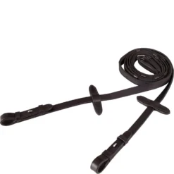 BR Teugel Linnen 19mm Anti-slip e Sluiting Zwart/Zilver