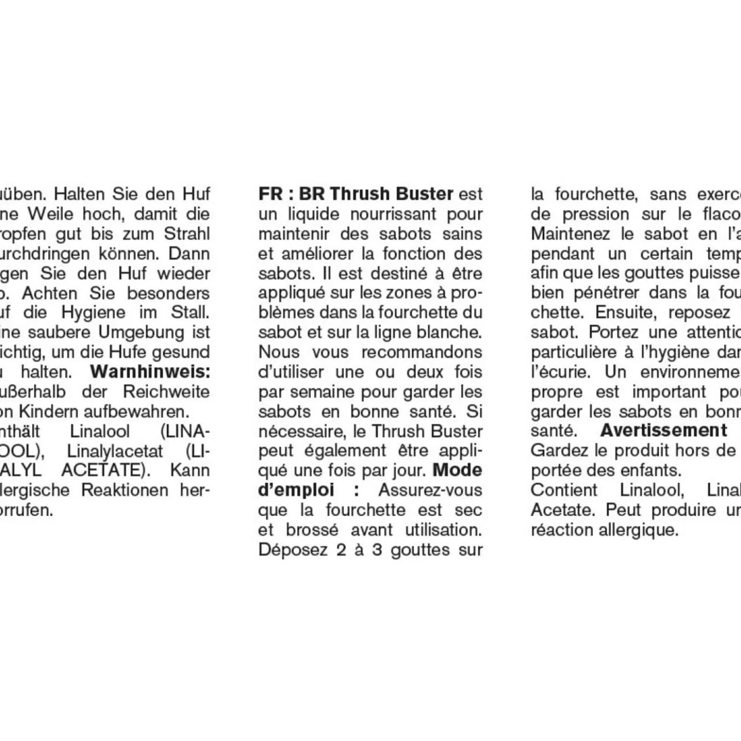 BR Thrush Buster