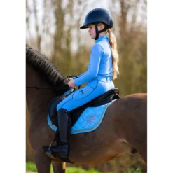 BR Tregging Mini Horse Siliconen Zitvlak Little Blue