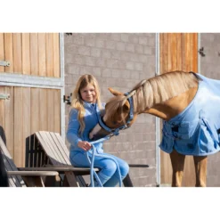BR Tregging Mini Horse Siliconen Zitvlak Little Blue