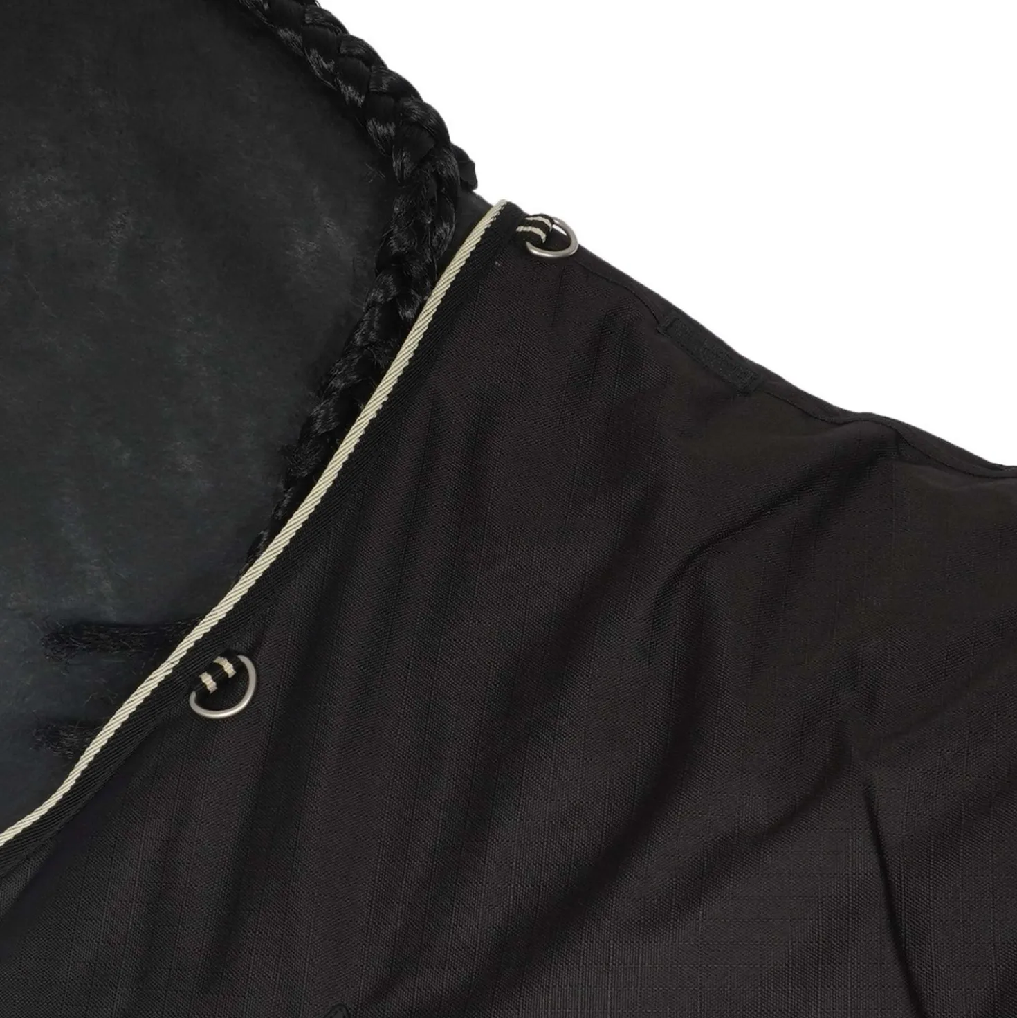 BR Turnoutdeken Classic 1200D 150g Zwart