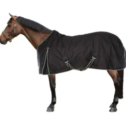 BR Turnoutdeken Classic 1200D 150g Zwart