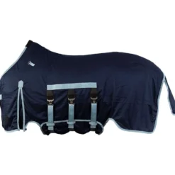 BR Vliegendeken SS26 met Afneembare Hals Pageant Blue
