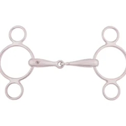 BR Watertrens 3-rings Massief 18mm Roestvrijstaal