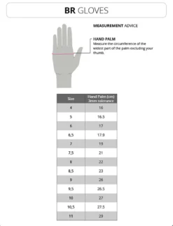 BR Winterhandschoenen Multiflex met Silicone Antislip Zwart