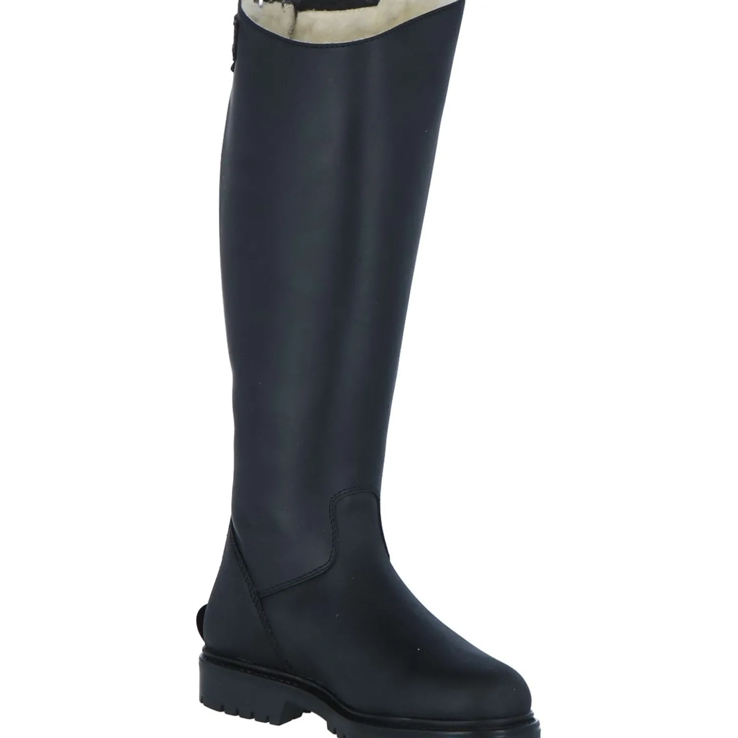 BR Winterlaarzen Greenland II Nubuck met Rubber Zool Zwart