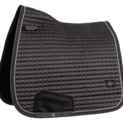 BR Zadeldekje Dressuur Capri Mat Satijn Forged Iron