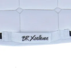 BR Zadeldekje Xcellence Dressuur Wit/Stone
