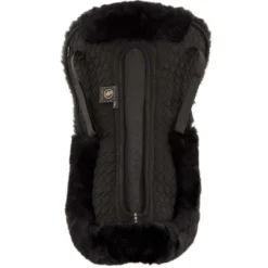 BR Zadelonderlegger Air Mesh Sheepskin Zwart/Zwart